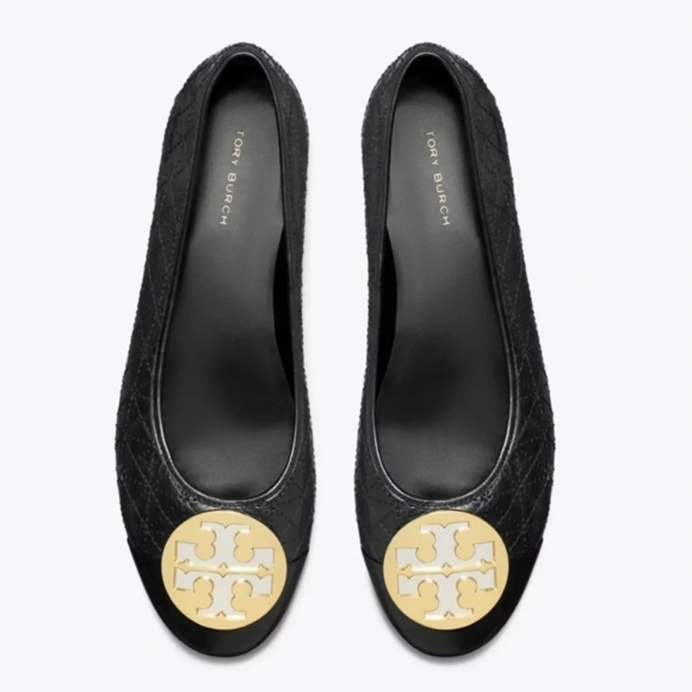 Tory Burch CLAIRE CAP-TOE QUILTED BALLET